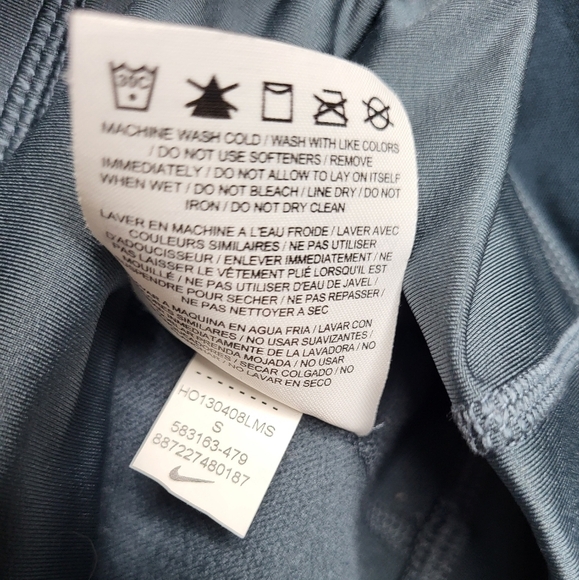 Nike Pro Pullover Zip Up Hoodie. Size Small. Blue/Grey. - Picture 9 of 12